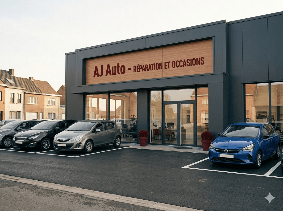 Façade du garage AJ Auto